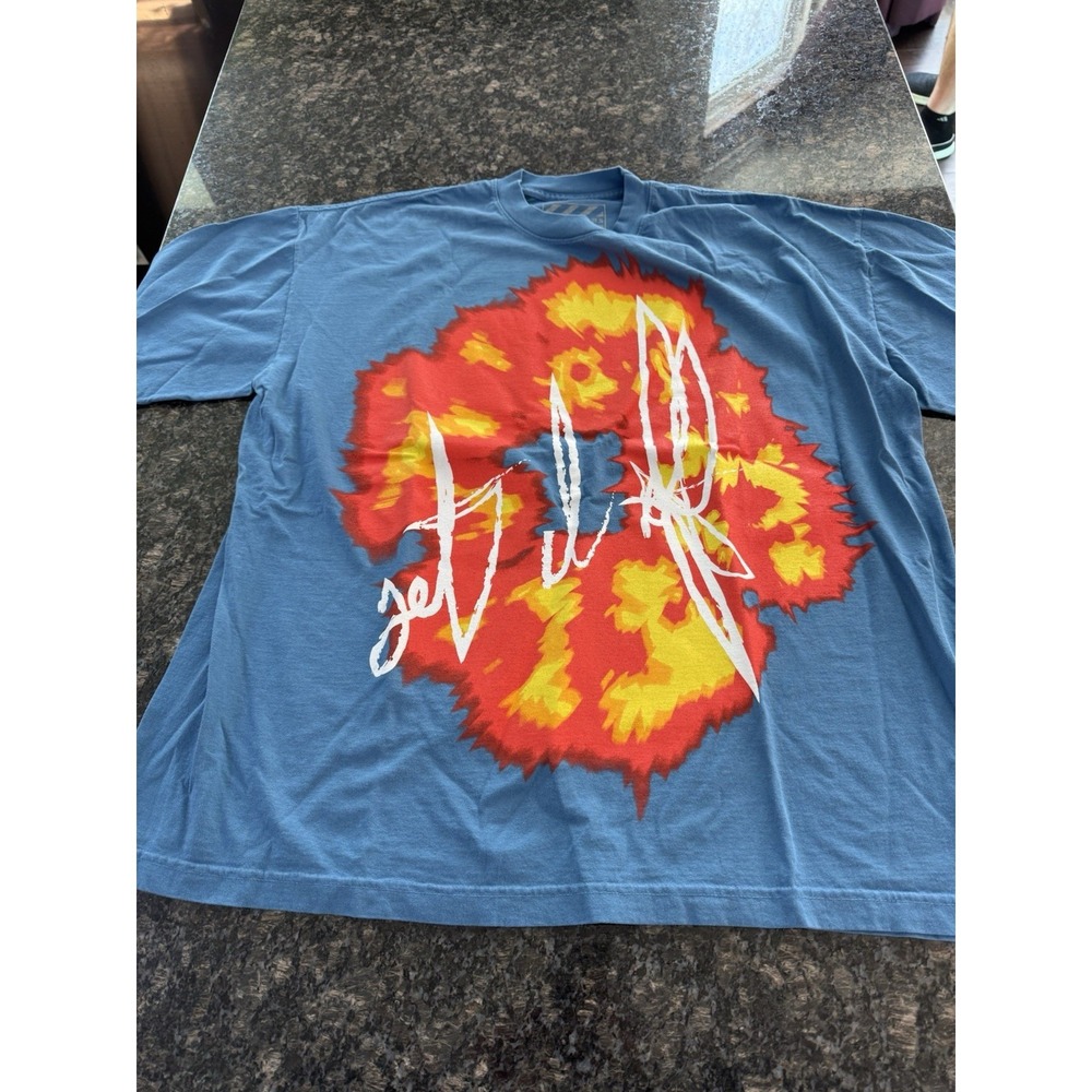 Size XXL - Denim Tears x Offset Set It Off Tee Blue. New